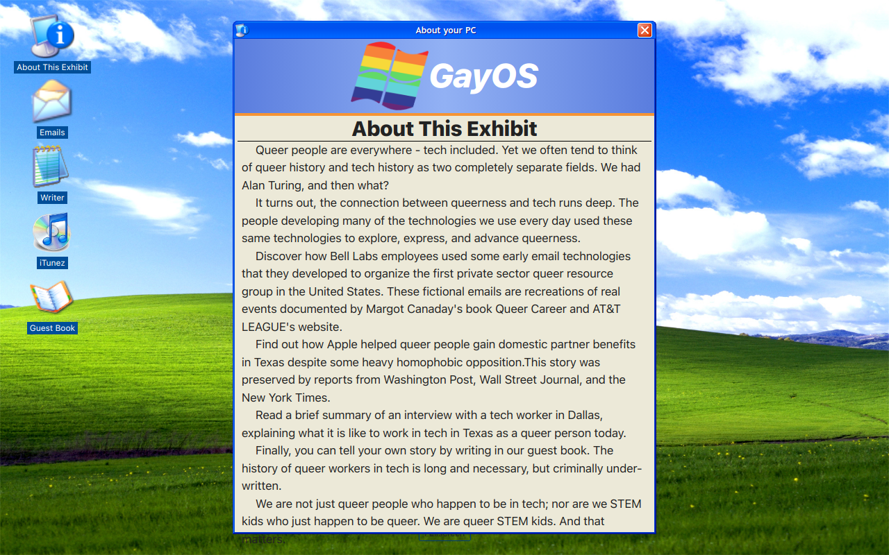 GayOS: A history of queer workers in tech